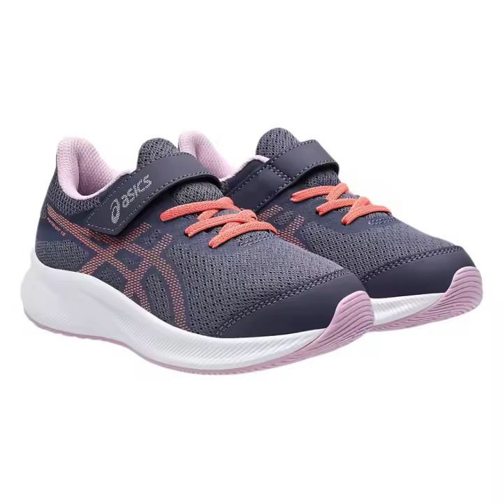Zapatillas Asics Patriot 13 Ps Azul Indigo Fog Papaya 1014A264-501 Running Niño Niña - 1
