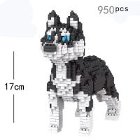 Bloques De Construcción Para Mascotas Perro Mini Modelo De Corgi Collie Pastor Nieve Husky Juguete Educativo Para Niños Y Adultos - details 6