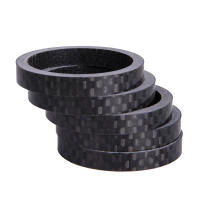 ZTTO 5pcs Separadores De Bicicleta UltraLigeros Fibra De Carbono 1mm/2mm/3mm/5mm/10mm/15mm Goma De Sellado Para Cabeza De Rueda Y Horquilla - details 8