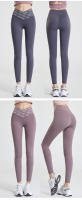 Leggings Deportivos Mujer alta Cruzada cinturón push up con estampado moderno - details 8