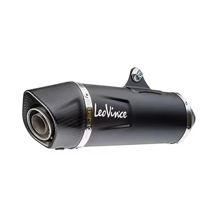 Leovince Sistema De Escape Completo Homologado Nero Yamaha N-max 125/155 17-20 Ref:14070 Stainless Steel&carbon - 1