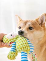 Juguete De Peluche Para Perros Forma De Animales Interactivo Masticable Para Pequeños Y Grandes Perros Perro Pupilo Entrenamiento Accesorios - details 4