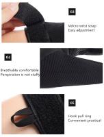 Guantes Tácticos De Medio Dedo Para Motocicleta Paintball Airsoft Caza Y Senderismo Con Codos Duros Adecuados Para Combate Al Aire Libre - details 10