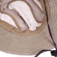 Sombrero De Pesca Para Hombres Sombrero De Pescar Ajustable De Malla De Algodón Sombrero De Sol De Exterior Estilo Cowboy Occidental Casquete - details 9