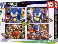 Educa Multi Puzzle Neon Sonic 50-80-100-150 piezas Educa 19631 - details 4
