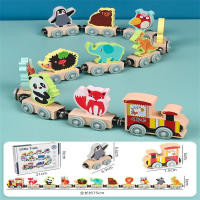 Juguetes De Madera Magnéticos Para Niños Montessori Set De Trenes De Colores Con Números Juguetes Educativos Para Niños Y Niñas Regalo De Cumpleaños O Navidad - details 11