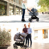 Niu - Silla de paseo Gemelar VentTwin+ para bebes - Ligera, Compacta y Versátil Carro Gemelar: Capazo NO incluido (aparte) - Respaldos y Reposapiés ajustable Chasis de aluminio - capota XXL… - details 5