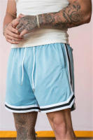 Shorts Deportivos Para Hombre Doble Capa Malla Secado Rápido Entrenamiento Verano Fitness Casual Transpirable Shorts - details 26