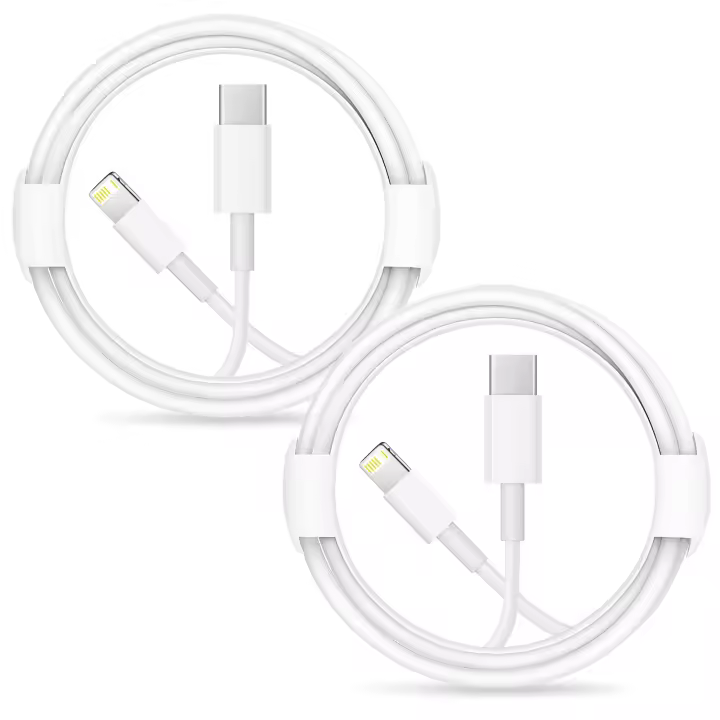 Cable De Carga Rápida 1M/2M/3M Tipo C a L Para iPhone iPad Cable De Correa Para Móvil Con Corriente Máxima De 2.4A - 1