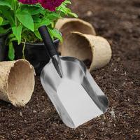 Pala De Jardín Multifuncional De Acero Inoxidable Diseño De Cuchara Plana Portátil Para Riego Plantación Cultivo Y Weeding - details 7
