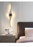 Lámpara De Pared Moderna Y Sencilla Para Cocina Y Sala De Estar Con Luz LED Decoración De Hogar Adecuada Para TV Y Dormitorio Iluminación Diaria - details 11
