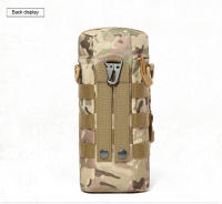Bolsa Portabotellas Táctica Molle Para Actividades Al Aire Libre Viajes Camping Senderismo Ciclismo Pesca Caza Carrier De Botella De Agua - details 9