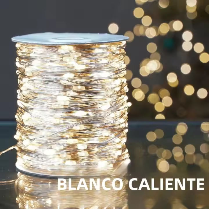 Luces De Navidad Fairy 200m Mini LED Cadena Inalámbrica Impermeable Para Jardín Exterior Ceremonia Decoración De Fiesta Luces De Año Nuevo - 1