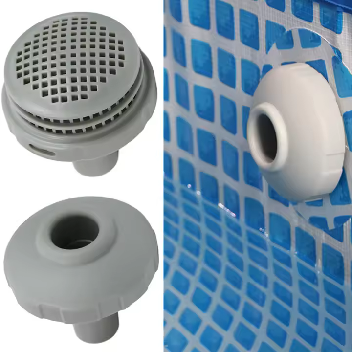 Conector De Tubo De Inlet Para Piscina INTEX 32mm Entrada De Filtro De Conexión De 1.25 Pulgadas Kit De Reemplazo De Conexiones - 1