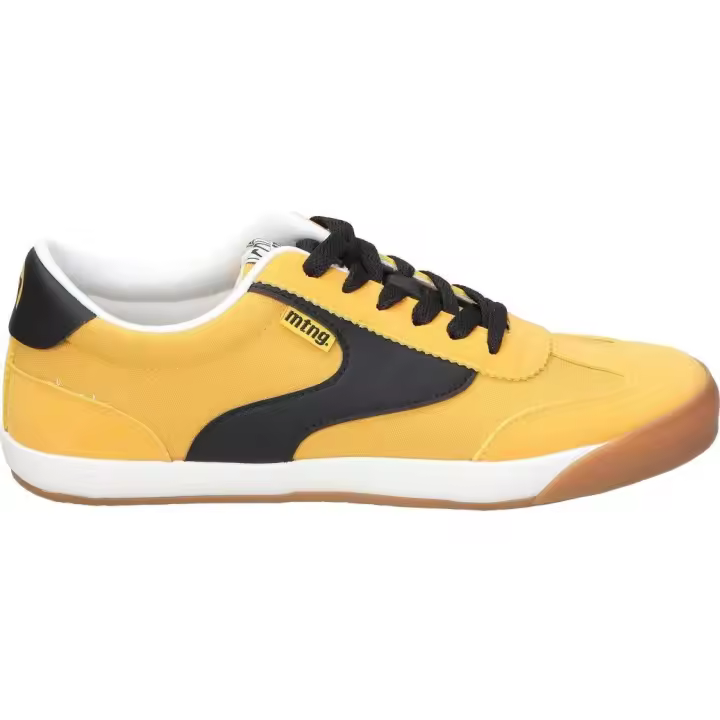 MTNG | Zapatillas Mustang Court para Hombre – Zapatillas en Color Amarillo con Detalles en Negro – Sneaker con Cordones – Casual – Cómodas – Versátiles – Combinables – Modelo 84767 - 1