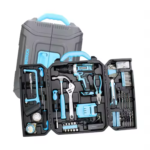 BRICOSET TALADRO PERCUTOR + HERRAMIENTAS - 1