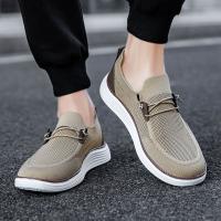 Zapatos De Caminar Para Hombre Ultra Cómodos Zapatillas Casuales Transpirables De Tela Malla Antideslizantes Talla Grande 39-48 - details 14