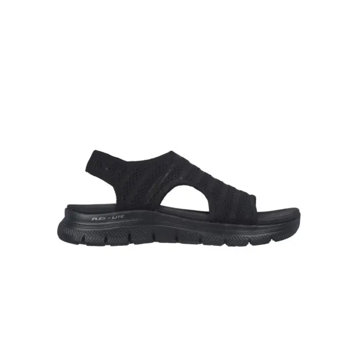 Sandalias Mujer Skechers Flex Appeal Negro - 1