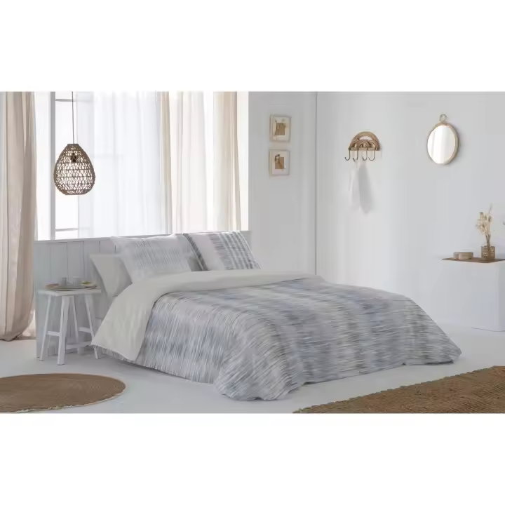 JVR - FUNDA NORDICA J/2 P modelo EINAR - Tejido 100% Algodón - Estampado digital - Fabricado en España - Cama 90/105/135/150/160/180 - 1