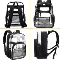 Mochila Transparente Impermeable De PVC Gran Capacidad Para Estudiantes Escuela - details 14