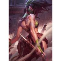 Póster De Pared HD De Liga of Legends Personajes Populares Xayah Rakan Yasuo KaiSa Ahri Jinx En Lienzo Para Decoración Del Hogar Arte Clásico Sin Marco - details 4