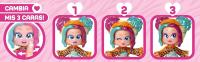 KOOKYLOOS Serie Pet Party Lucy, Daisy y Alice o Katie, Diana y Emma. Pack de 3 muñecas coleccionables. Cada muñeca incluye 3 caras diferentes, mascota, ropa, zapatos de moda y accesorios. - details 6