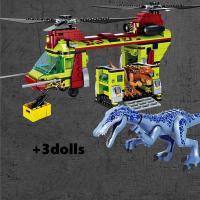 Bloques De Construcción Dinosaurio Jurassic Adventure Team Escena De Dinosaurios Rompecabezas Modelo Juguete Regalo Para Niños Y Adultos - details 5