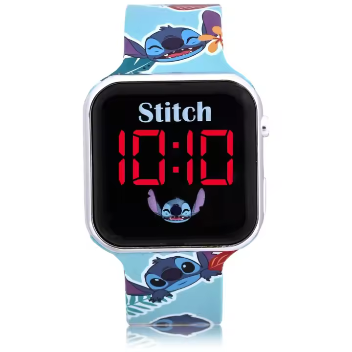 Stitch Reloj Digital LED de Correa Ajustable para Niños Lilo & Stitch - 1