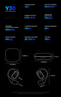 Auriculares Bluetooth 5.3 Con Abertura Y Microbúfalo Integrado Tiempo De Juego De 35HRS Con Pantalla Digital Auriculares Inalámbricos Aikasen - details 14
