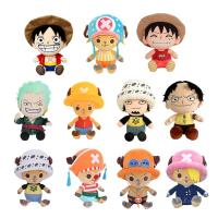 Muñecos De Peluche One Piece Monkey D Luffy Ace Law Sanji Sabo Buggy Tony Tony Chopper Cosplay Regalo De Cumpleaños Suave Y Cálido Tamaño 8/12 Pulgadas - details 0