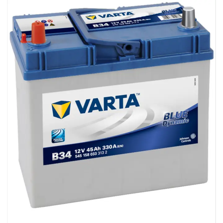 Batería de coche Varta B34 Blue Dynamic. 12V - 45Ah/330A (EN) 545 158 033 313 2 Caja B24 - 1