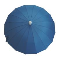 Paraguas largo grande de 16 varillas con funda protectora antigoteo, estructura de fibra, antiviento y automático de 68 cm paraguas antigoteo liso unisex paraguas práctico y funcional - details 4