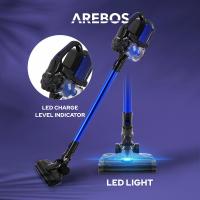 AREBOS Aspiradora de mano baterÃ­a de| Aspiradora 2 en 1| Sin bolsa | InalÃ¡mbrica - details 9