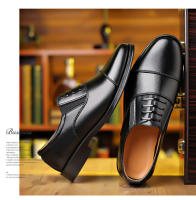 Zapatos Formales De Cuero Para Hombre Slip on Vestimenta Casuál Boda Lujosa Caminar Oficina Talla Grande Zapatos Para Hombre - details 27