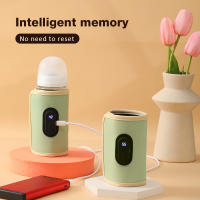 USB Baby Bottle Warmer Thermal Bag Insulation Heater for Cups Baby Feeding Milk Bottle 20 Temperature Heat Digital Display - details 1