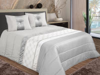 ARISE SHOP-Colcha decorativa ELMA, con cojines relleno incluido,edredones cama edredon bouti calidad superior,Cómodo y duradero vale para Cama135/150cm Tamaño 250x260cm - details 0