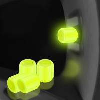 Cubierta De Válvula De Neumático Para Coche Universal Luz Autoluminosa Capa Decorativa Para Ruedas Anti-polvo Accesorio De Automóvil - details 2