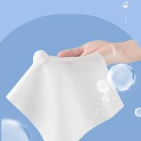 Toallas De Rostro Desechables 100 Piezas Suaves Y Absorbentes Para El Cuidado De La Piel Y Eliminación De Maquillaje - details 5