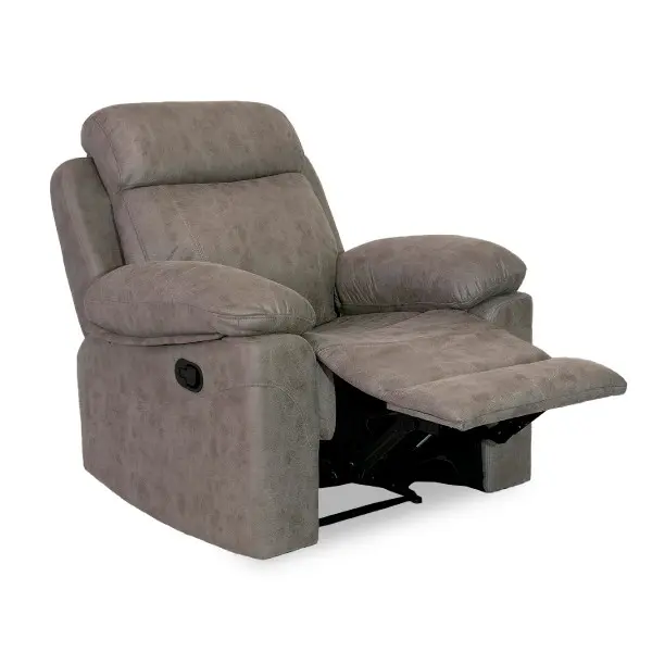 SILLON RELAX TAPICERIA NOLIA MENFIS CEMENTO  DST MUEBLECENTER - Envío Gratuito. - 1