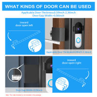Adaptador De Montaje Para Campana De Puerta Con Cámara Anti-Robo Fácil Instalación Sin Taladro Compatible Con Blink Video Doorbell 2021/Ring - details 3