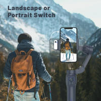 Gimbal Portátil L7CPro De 3 Ejes Con Rastreo De Rostro AI Y Luz De Relleno Para iPhone/Android Ideal Para Vlogs Estabilizador Antisucción - details 14