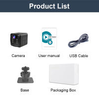 Cámara Mini WiFi 4K Smart Wireless HD Con Detección De Movimiento Vlog Espía Visión Nocturna IP Webcamera 1080P Small Cam - details 11