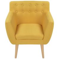 vidaXL Sillón de tela Gris claro, Azul, Verde Sillon Dormitorio Sillon Comodos Silla Relax Sillón Sofá - details 3