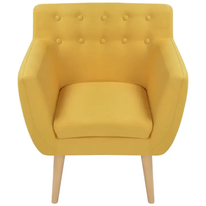vidaXL Sillón de tela Gris claro, Azul, Verde Sillon Dormitorio Sillon Comodos Silla Relax Sillón Sofá - 1