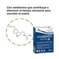 Bioserum ANSIOMED NOCHE 45 Cápsulas Ayuda a conciliar el sueño - details 2