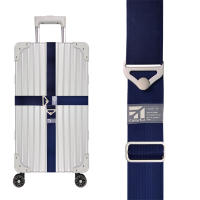 Correa De Equipaje Ajustable Para Viajes 168-200cm Cinturón De Fijación Para Maleta Hebilla De Bloqueo De Suitcase Accesorio Esencial De Viaje - details 4