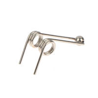 2Pcs Spring De Acero Para Rizador De Cabello Accesorios De Repuesto De Diámetro De Hilo 1.2mm Torcedor De Devolución Doble Para Peluquería Y Decoración De Hogar - details 5