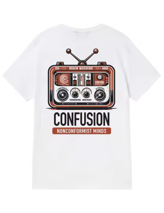 NONCONFORMIST WHITE  TSHIRT - 1