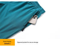 Pantalones Deportivos Casuales De Seda De Hielo Para Hombres Alta Calidad Absorción De Sudor Secado Rápido Para Running Fitness Natación Playa - details 18