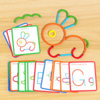 Juego Educativo Montessori De Madera Con Palos Y Anillos Desafío Inteligente Para Niños Juguete De Construcción DIY Regalo Para Edad 4-12 Años - details 3